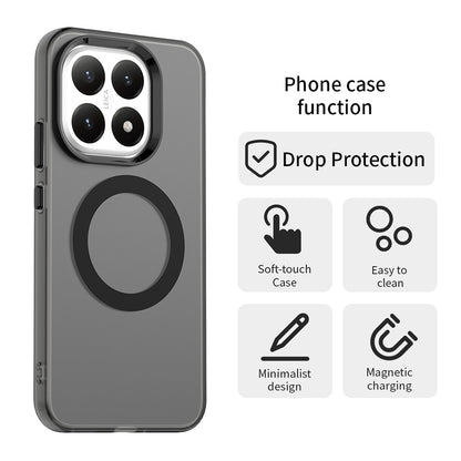 MagSafe Hülle für Xiaomi 15T, Techsuit, CandyCase, Schwarz