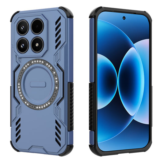 Étui MagSafe pour Xiaomi 17, Techsuit, ArmorMag, Bleu