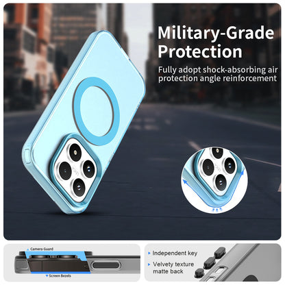 Coque MagSafe pour Xiaomi 17, Techsuit, CandyCase, Bleue