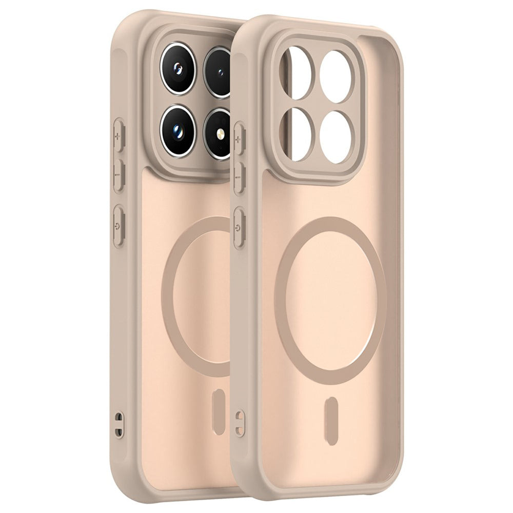 Coque MagSafe pour Xiaomi 17, Techsuit, HaloFrost II, Dorée