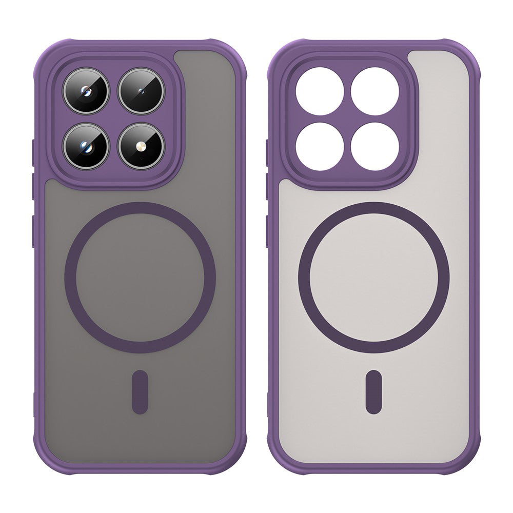 Housse MagSafe pour Xiaomi 17, Techsuit, HaloFrost II, Mauve