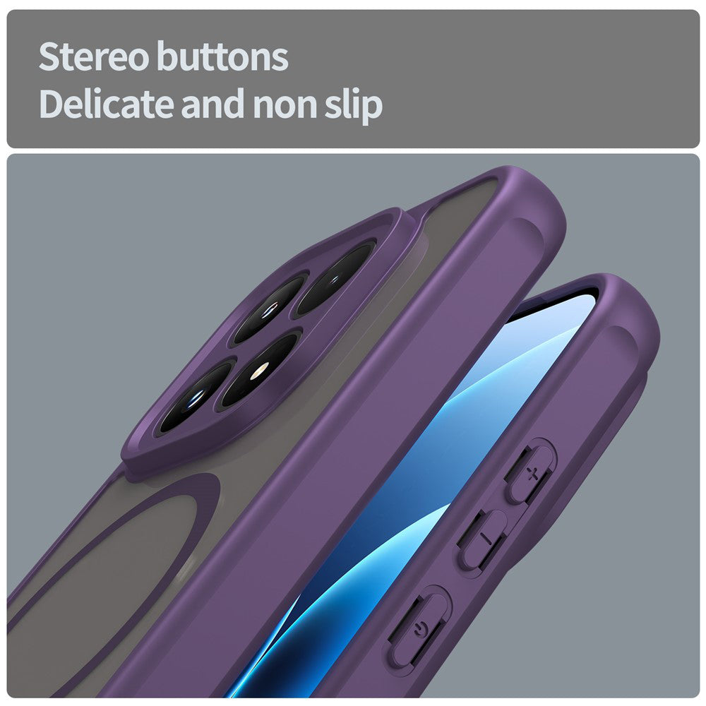 Housse MagSafe pour Xiaomi 17, Techsuit, HaloFrost II, Mauve