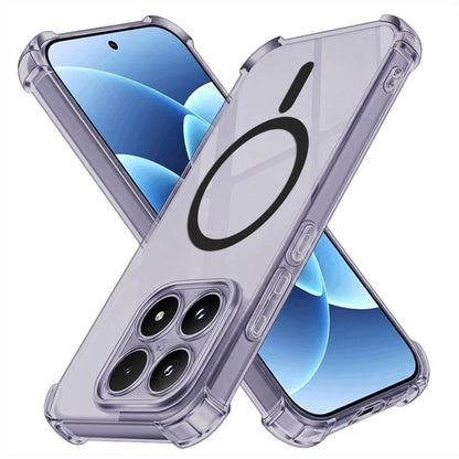 MagSafe-Hülle für Xiaomi 17, Techsuit, stoßfest, rauchfarben