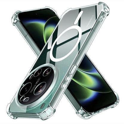 MagSafe-Hülle für Xiaomi 17 Ultra, Techsuit, stoßfest, transparent
