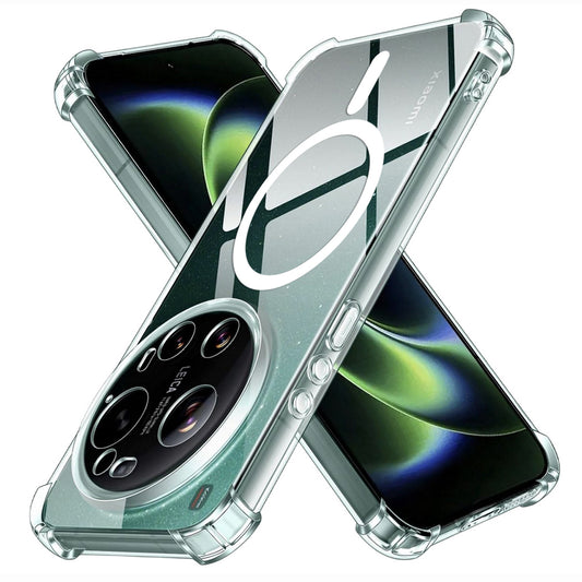Coque MagSafe pour Xiaomi 17 Ultra, Techsuit, Antichoc, Transparente