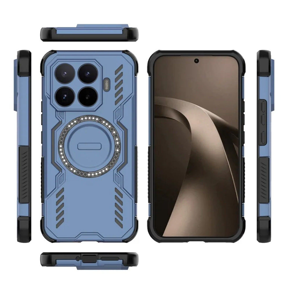 Coque MagSafe pour Xiaomi 17T Pro, Techsuit, ArmorMag, Bleue