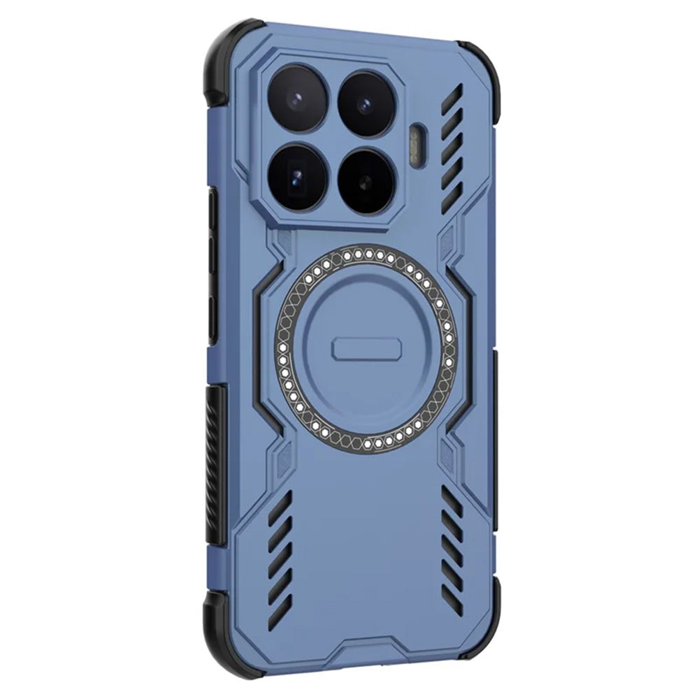 Coque MagSafe pour Xiaomi 17T Pro, Techsuit, ArmorMag, Bleue