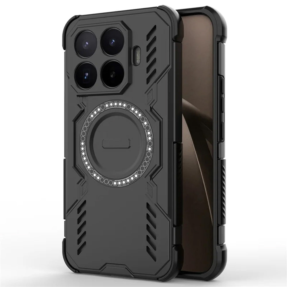 Coque MagSafe pour Xiaomi 17T Pro, Techsuit, ArmorMag, Noire