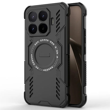 Coque MagSafe pour Xiaomi 17T Pro, Techsuit, ArmorMag, Noire