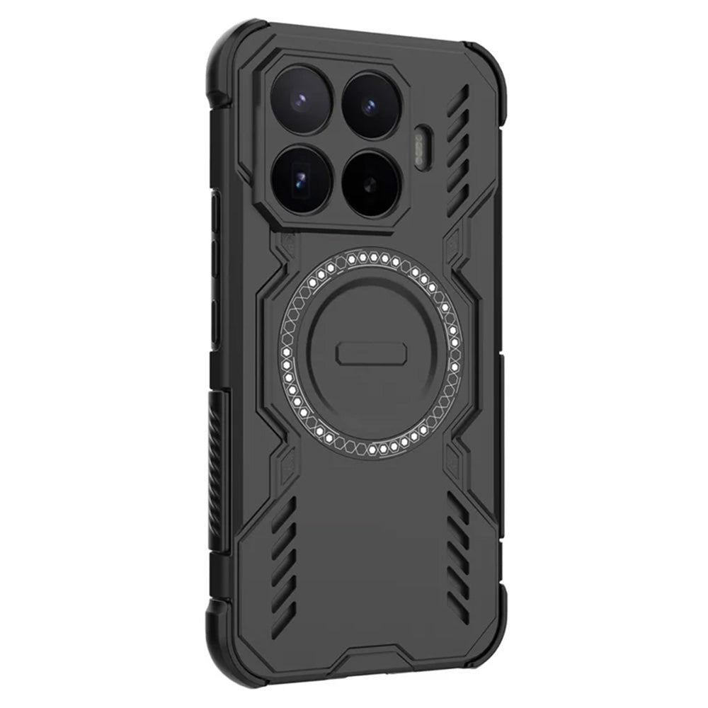 Coque MagSafe pour Xiaomi 17T Pro, Techsuit, ArmorMag, Noire
