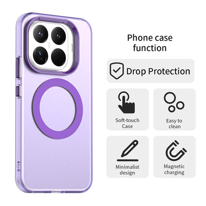 Coque MagSafe pour Xiaomi 17T Pro, Techsuit, CandyCase, Violet