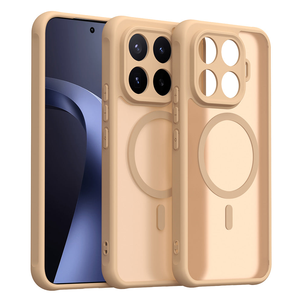 Coque MagSafe pour Xiaomi 17T Pro, Techsuit, HaloFrost II, Dorée