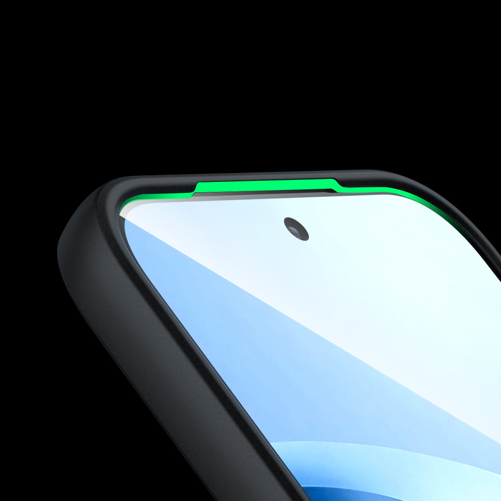 MagSafe-Hülle für Xiaomi 17T Pro, Techsuit, PureFrost, Satin Schwarz
