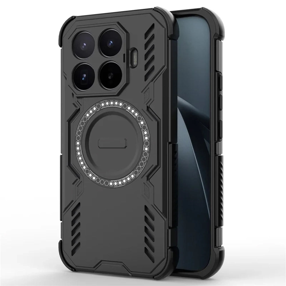 Coque MagSafe pour Xiaomi 17T, Techsuit, ArmorMag, Noire