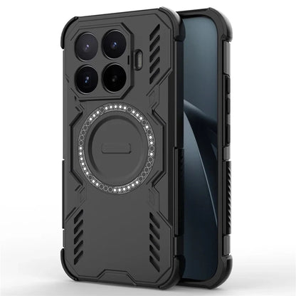 Coque MagSafe pour Xiaomi 17T, Techsuit, ArmorMag, Noire