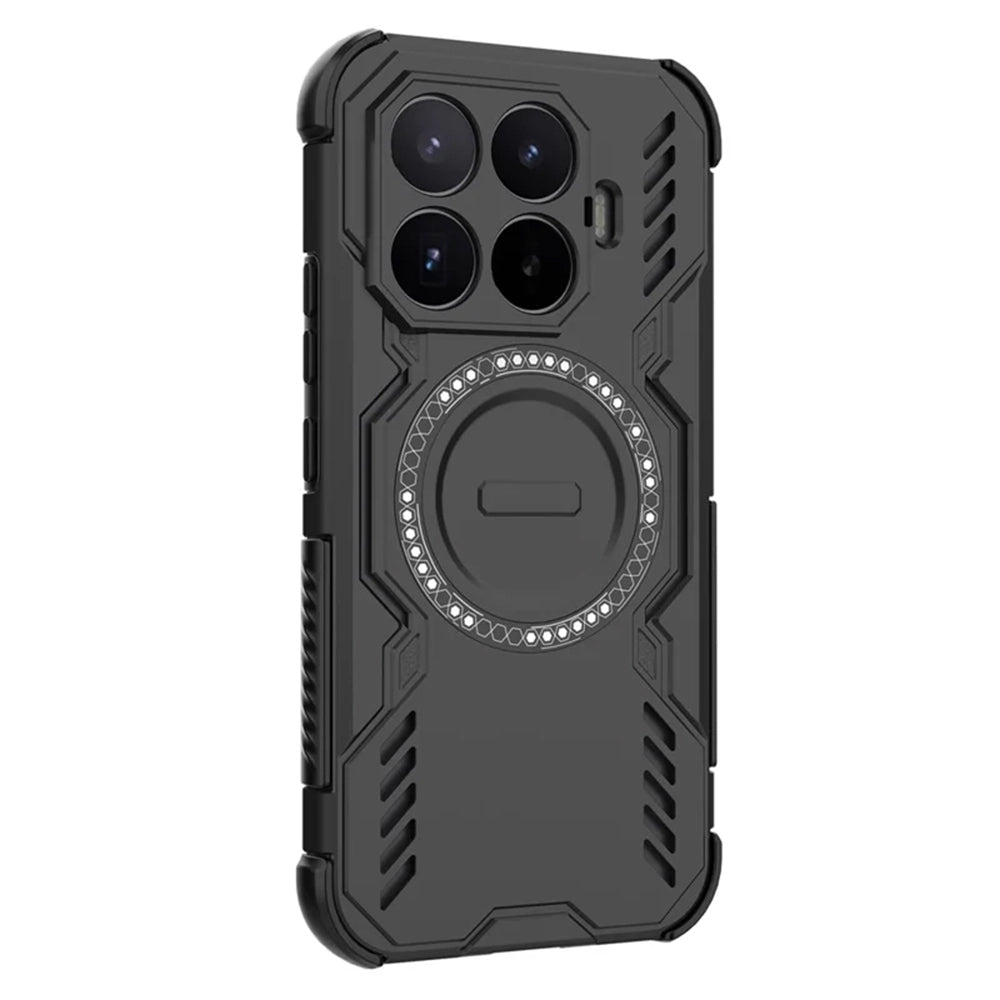 Coque MagSafe pour Xiaomi 17T, Techsuit, ArmorMag, Noire