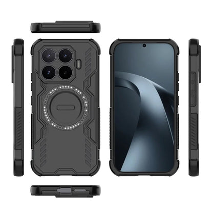 Coque MagSafe pour Xiaomi 17T, Techsuit, ArmorMag, Noire