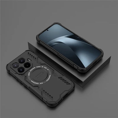 Coque MagSafe pour Xiaomi 17T, Techsuit, ArmorMag, Noire
