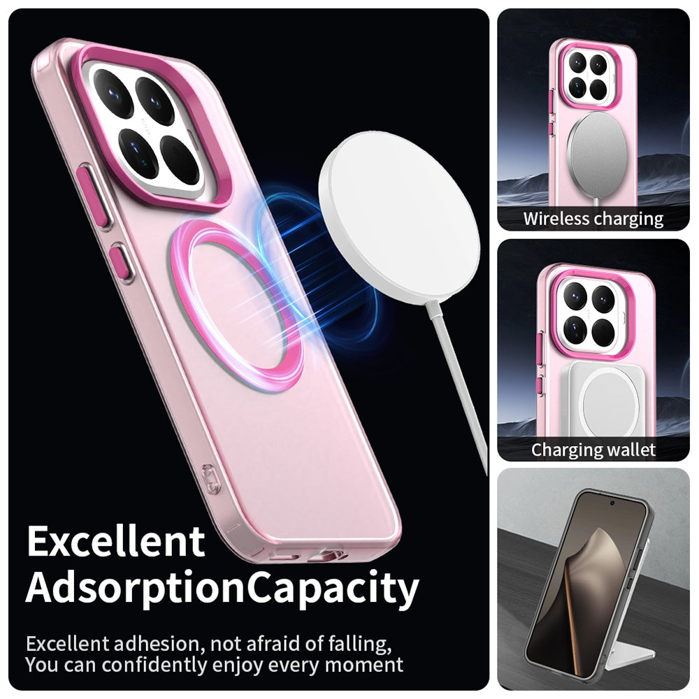 MagSafe-Hülle für Xiaomi 17T, Techsuit, CandyCase, Rosa