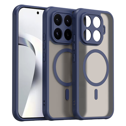Coque MagSafe pour Xiaomi 17T, Techsuit, HaloFrost II, Bleu marine