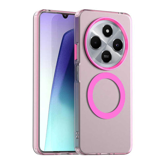 MagSafe-Hülle für Xiaomi Poco C75 / Redmi 14C, Techsuit, CandyCase, Rosa