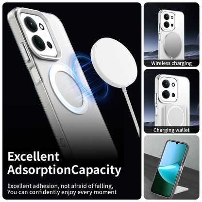 MagSafe-Hülle für Xiaomi Poco C85 4G / Redmi 15C 5G / 15C 4G, Techsuit, CandyCase, Weiß