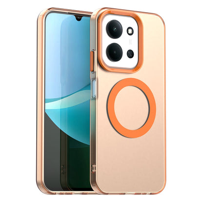 MagSafe-Hülle für Xiaomi Poco C85 4G / Redmi 15C 5G / 15C 4G, Techsuit, CandyCase, Orange
