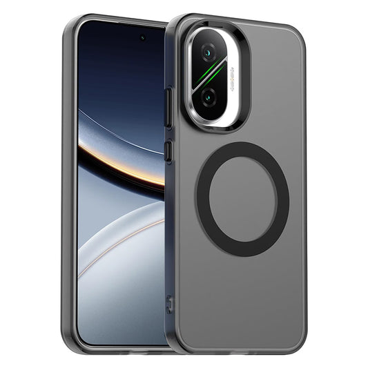 Coque MagSafe pour Xiaomi Poco F7, Techsuit, CandyCase, Noire