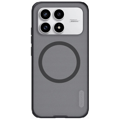 Coque MagSafe pour Xiaomi Poco F8 Pro, Nillkin, Super Shield Pro, Noire Transparente