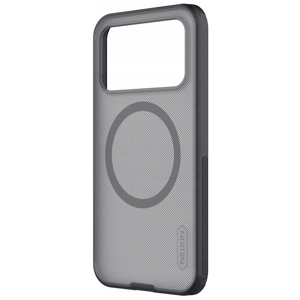 Coque MagSafe pour Xiaomi Poco F8 Pro, Nillkin, Super Shield Pro, Noire Transparente