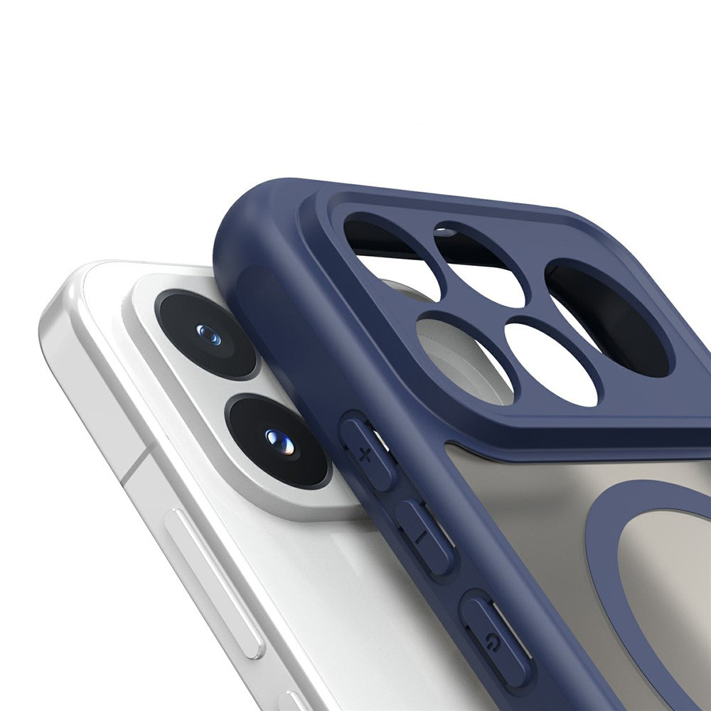 MagSafe-Hülle für Xiaomi Poco F9 Pro, Techsuit, HaloFrost II, Marineblau