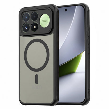 MagSafe Case for Xiaomi Poco F9 Pro, Techsuit, HaloFrost II, Black