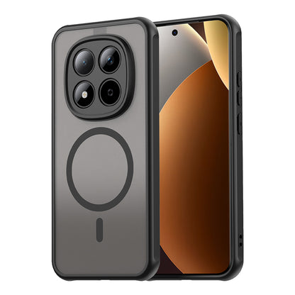 MagSafe Hülle für Xiaomi Poco M8 Pro / Redmi Note 15 Pro+ 5G, Techsuit, HaloFrost II, Schwarz