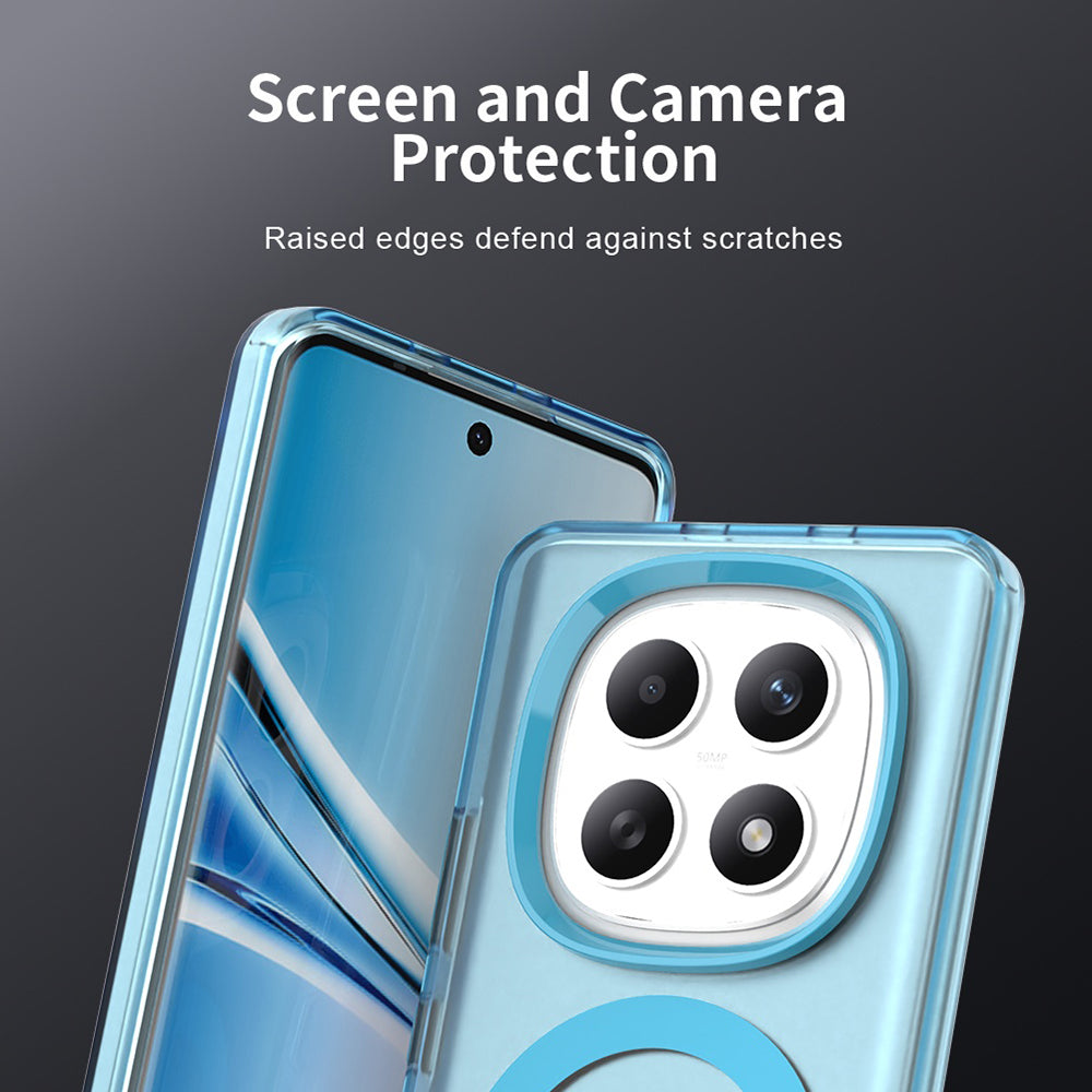 MagSafe Case for Xiaomi Poco M8 / Redmi Note 15 5G / Note 15 4G, Techsuit, CandyCase, Blue