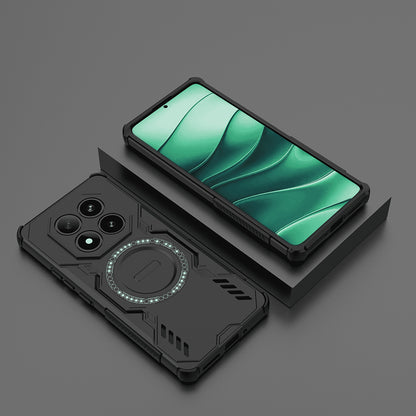 Coque MagSafe pour Xiaomi Poco X7 / Redmi Note 14 Pro 5G, Techsuit, ArmorMag, Noire