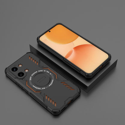 Coque MagSafe pour Xiaomi Poco X8 Pro Max, Techsuit, ArmorMag, Noire