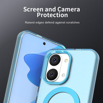 Coque MagSafe pour Xiaomi Poco X8 Pro Max, Techsuit, CandyCase, Bleue