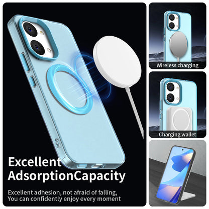 Coque MagSafe pour Xiaomi Poco X8 Pro Max, Techsuit, CandyCase, Bleue