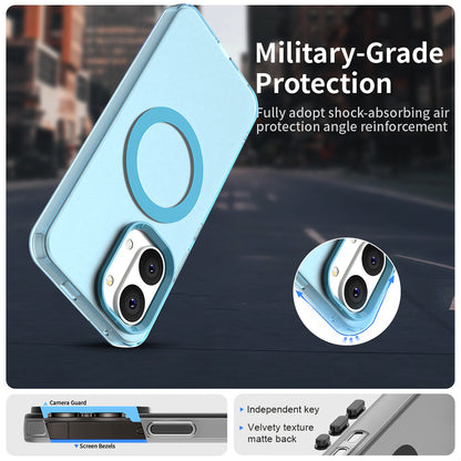 Coque MagSafe pour Xiaomi Poco X8 Pro Max, Techsuit, CandyCase, Bleue
