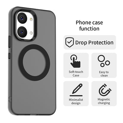 Coque MagSafe pour Xiaomi Poco X8 Pro Max, Techsuit, CandyCase, Noire