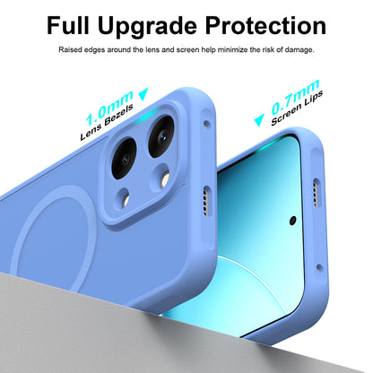 MagSafe-Hülle für Xiaomi Poco X8 Pro Max, Techsuit, HaloFrost II, Blau