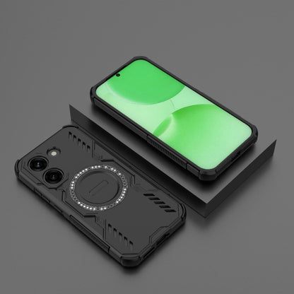 Coque MagSafe pour Xiaomi Poco X8 Pro, Techsuit, ArmorMag, Noire