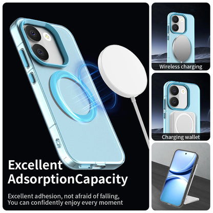 Coque MagSafe pour Xiaomi Poco X8 Pro, Techsuit, CandyCase, Bleue
