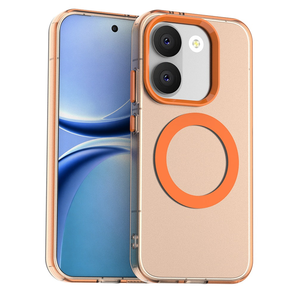 Coque MagSafe pour Xiaomi Poco X8 Pro, Techsuit, CandyCase, Orange