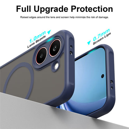MagSafe-Hülle für Xiaomi Poco X8 Pro, Techsuit, HaloFrost II, Marineblau