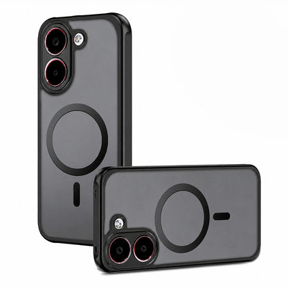 MagSafe-Hülle für Xiaomi Poco X8 Pro, Techsuit, PureFrost, Satin Schwarz