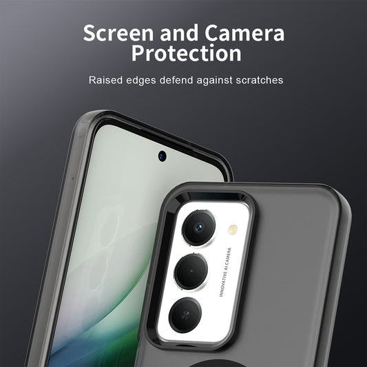 Housse MagSafe pour Xiaomi Redmi 15 5G / 15 4G, Techsuit, CandyCase, Noire