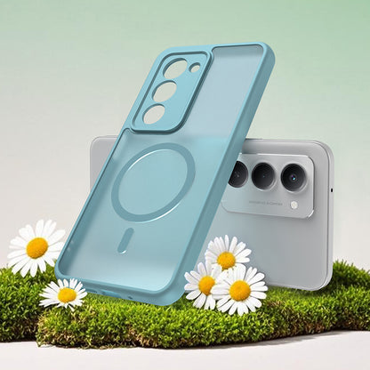 Étui MagSafe pour Xiaomi Redmi 15 5G / 15 4G, Techsuit, HaloFrost II, Vert Clair