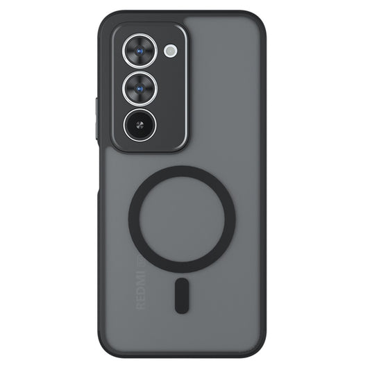 MagSafe Hülle für Xiaomi Redmi 15 5G / 15 4G, Techsuit, PureFrost, Satinschwarz