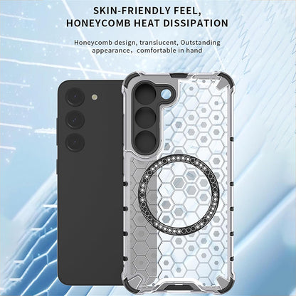 MagSafe Case for Xiaomi Redmi A3x / A3, Techsuit, HoneyComb Shield, Black